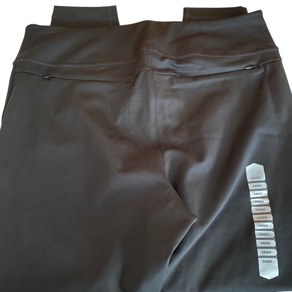 Duluth Trading Ponte Pro Black Leggings Size 18 Regular NEW - Picture 6 of 7